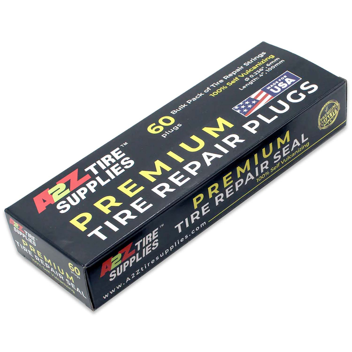 4" Brown Self-Vulcanizing Tire Plug String Inserts – Universal Fit, 60, 120 & 240 Pack, alternate view