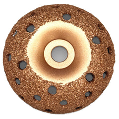 4" x 1.75" Tire Grinding Wheel - Vented Bowl Inner Liner Prep 65 Grit, additional view 3
