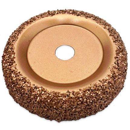 2.5" x 1/2" Carbide Contour Buffing Wheel - 23 Grit | Heavy-Duty Tire Inner Liner Prep