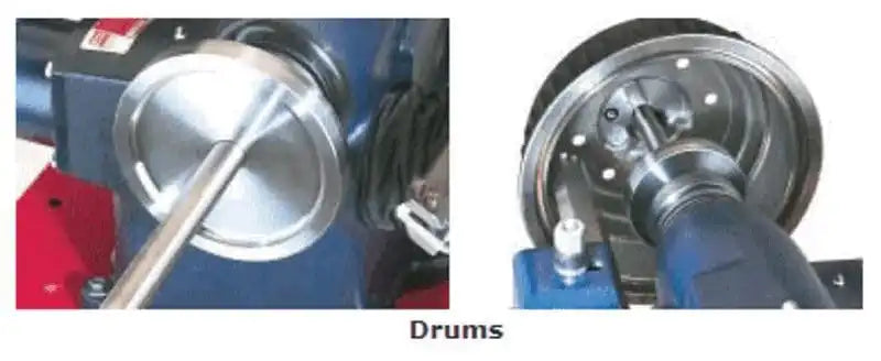 Double-Sided Quick-Chuck Adapter Kit with Backing Plates, Fits 1" Arbor AMMCO, Accu-Turn & FMC Brake, additional view 5