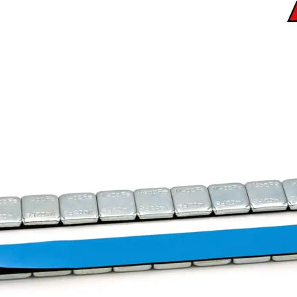 A2Z-367-FEC - 1/4 oz Steel Adhesive Wheel Weights Box of 360 - Blue Tape - A2Z Tire Supplies