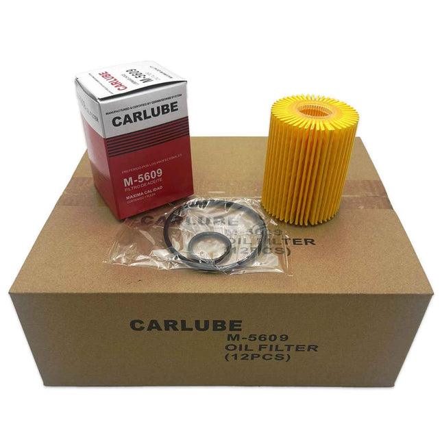 M5609 Cartridge Engine Oil Filters for Toyota & Lexus - Case of 12