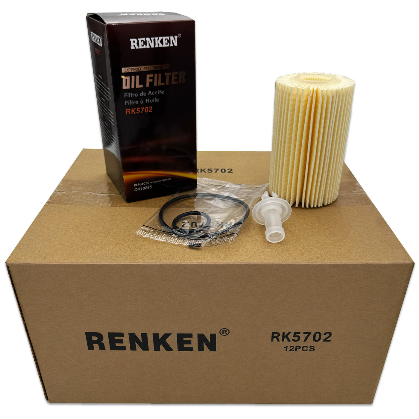 RK5702 Engine Oil Filters for Lexus, Toyota - Case of 12
