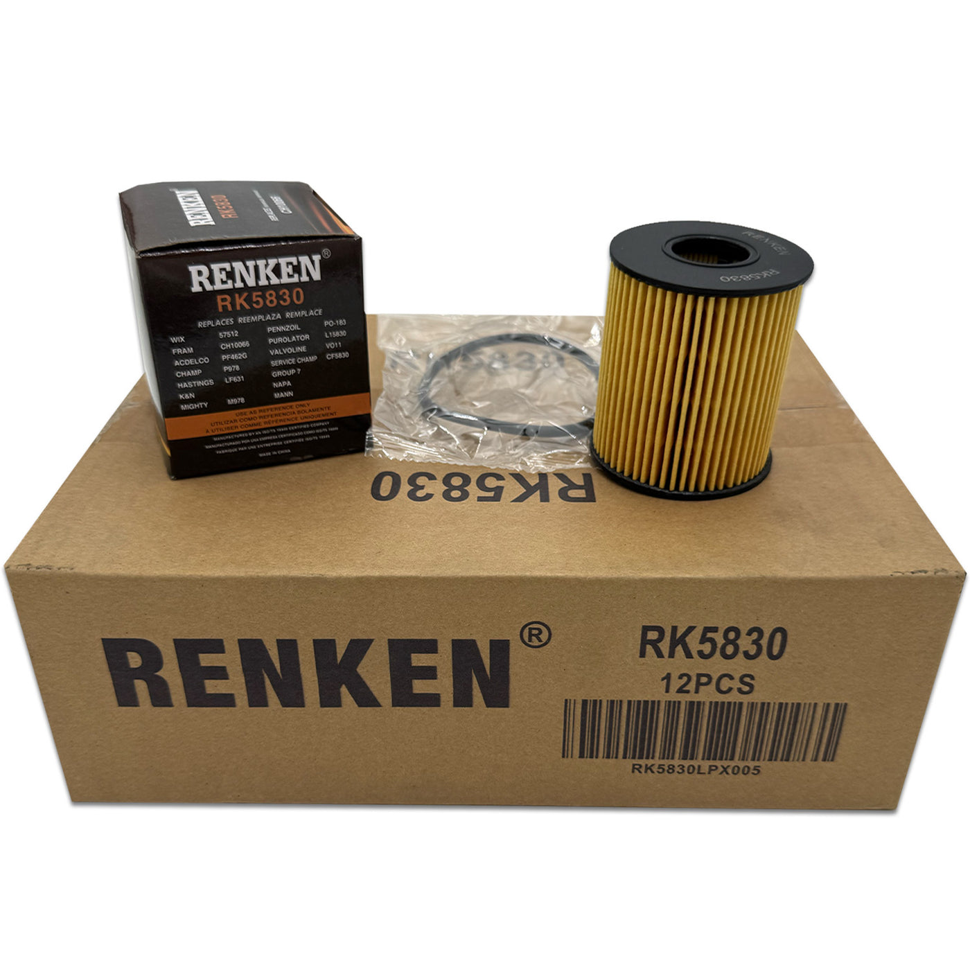 RK5830 Engine Oil Filters for MINI Cooper - Case of 12