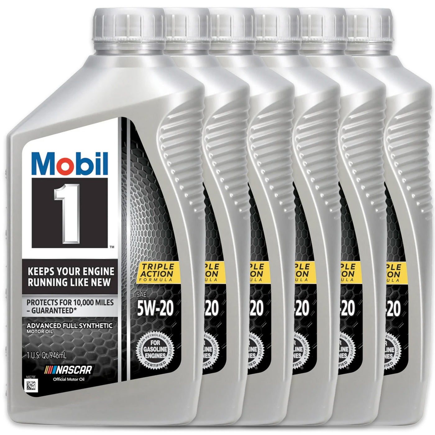 6-Pack Mobil 1 5W-20 Full Synthetic Motor Oil, 1 QT, additional view 4