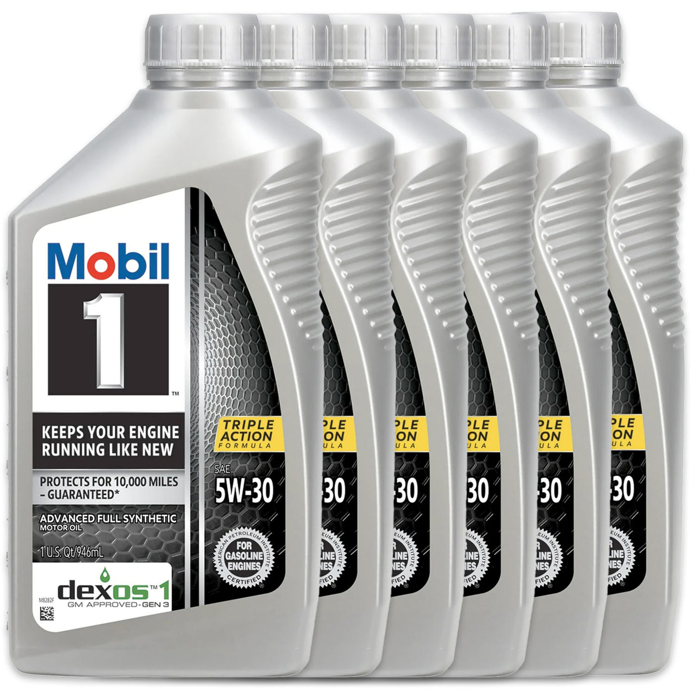 6-Pack Mobil 1 5W-30 Full Synthetic Motor Oil, 1 QT, additional view 4