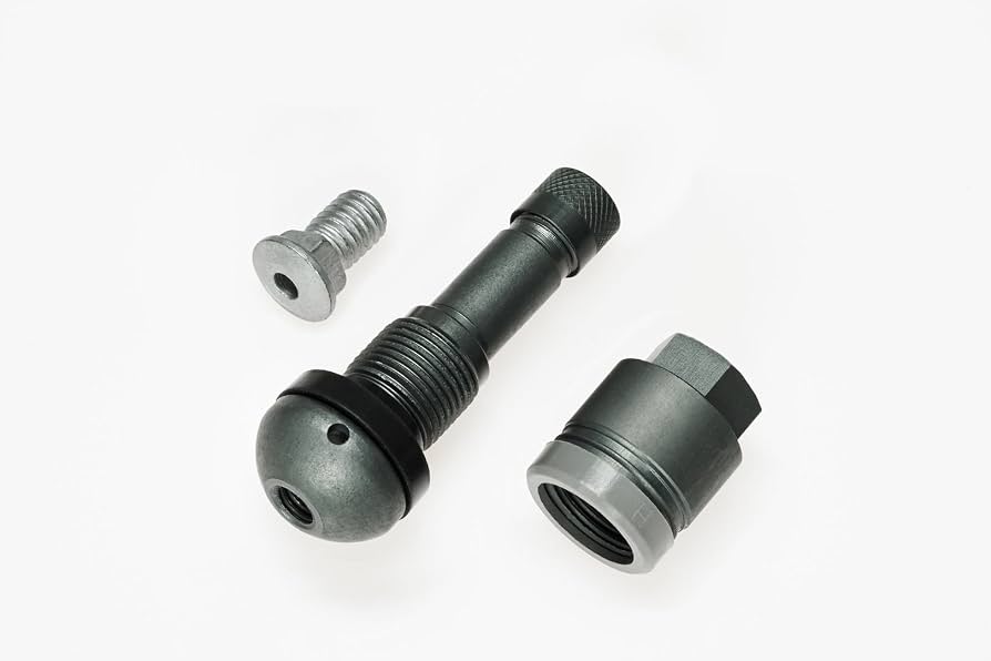 RDV027 Titanium Metal TPMS Valve Stem for Huf UVS 7050/7060 Sensor Replacement
