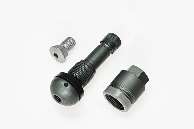 RDV027 Titanium Metal TPMS Valve Stem for Huf UVS 7050/7060 Sensor Replacement