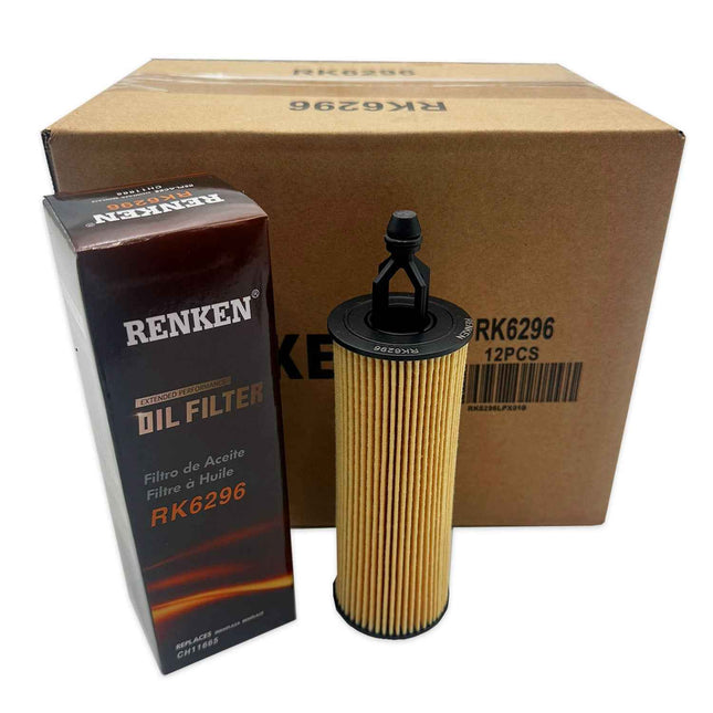 RK6296 Oil Filters for Chrysler, Dodge, Jeep & Ram - Case of 12
