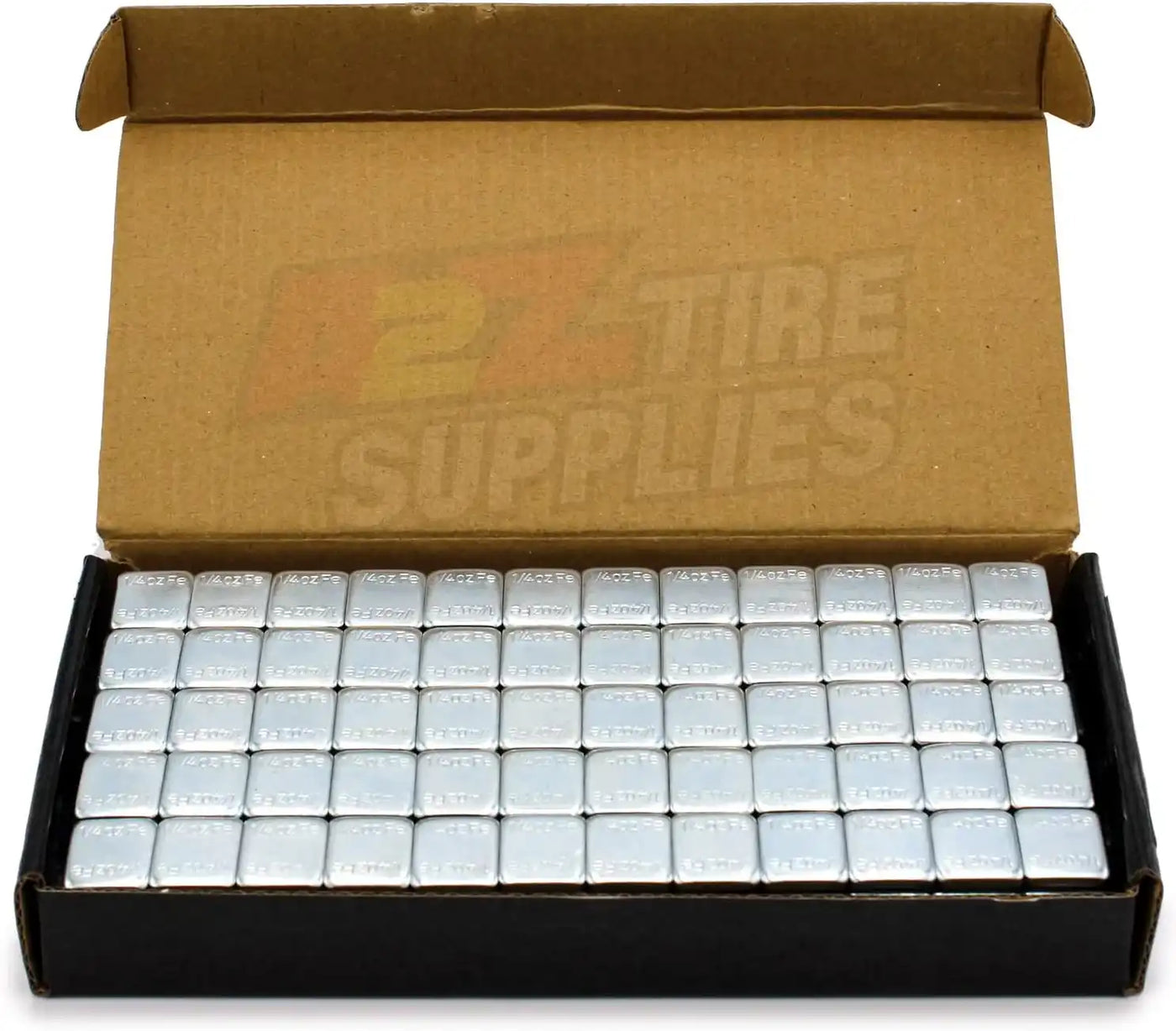 1/4 oz Zinc Plated Steel Adhesive Wheel Weights - Blue Tape, 30 Strips / 360 Segments, additional view 5