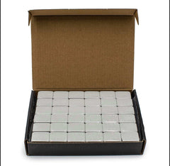 A2Z-371-FEG - 1/2 oz Gray Steel Adhesive Wheel Weights Box of 180 - White Tape - A2Z Tire Supplies