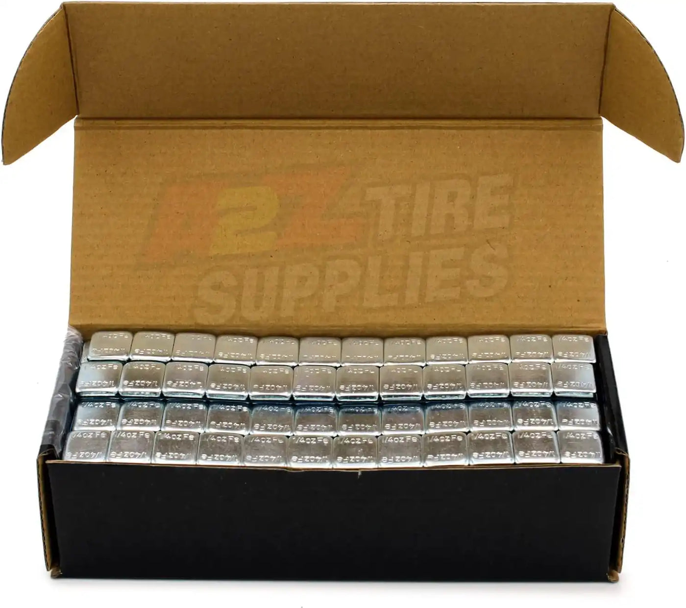 1/4 oz Zinc Plated Steel Adhesive Wheel Weights - Blue Tape, 3600 PCS Bulk Bundle, additional view 4