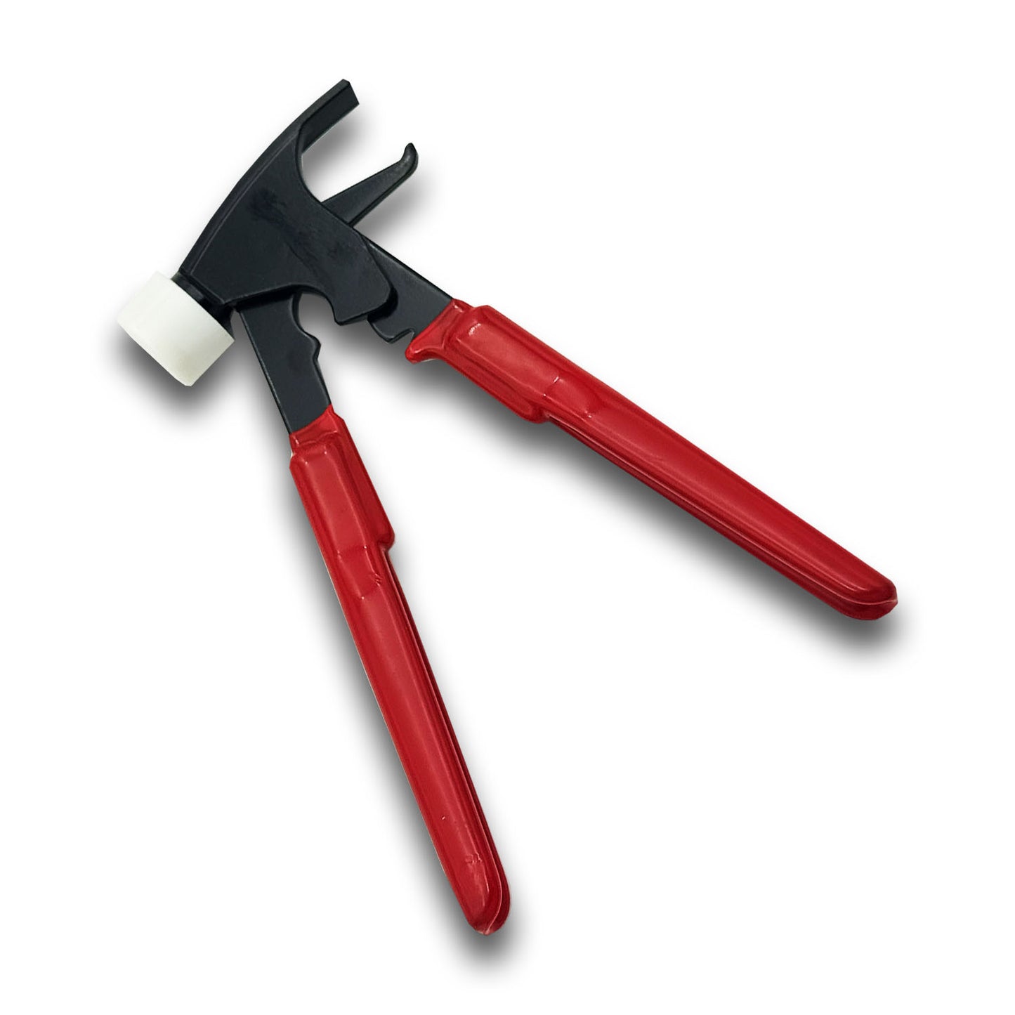 8"  Wheel Weight Plier with Large Plastic Cap Removes, Tightens & Installs Clip-on Weights (Made in Taiwan)