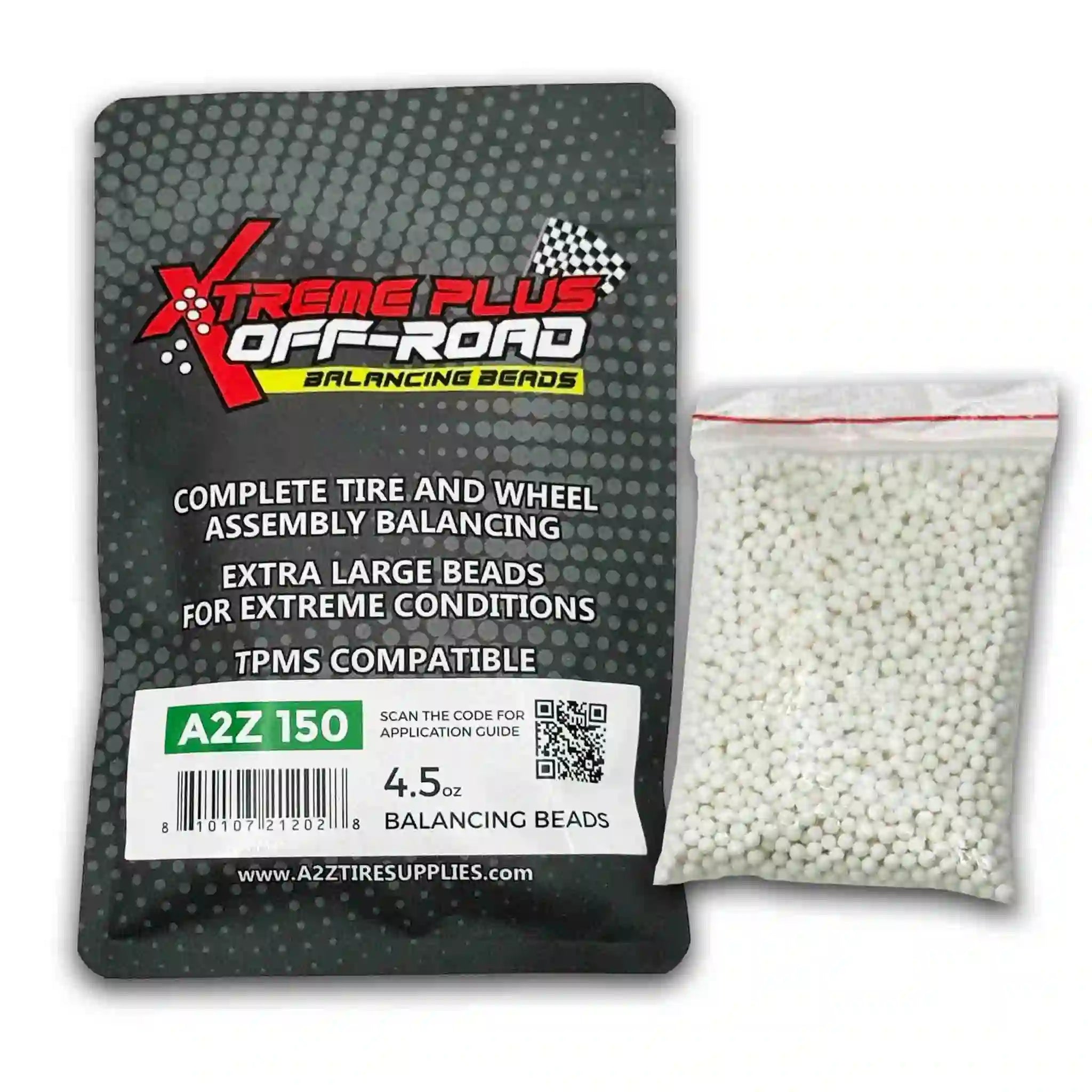 4.5-oz Xtreme Plus Off-Road Beads TPMS-Safe Self-Balancing Bags - A2Z 150