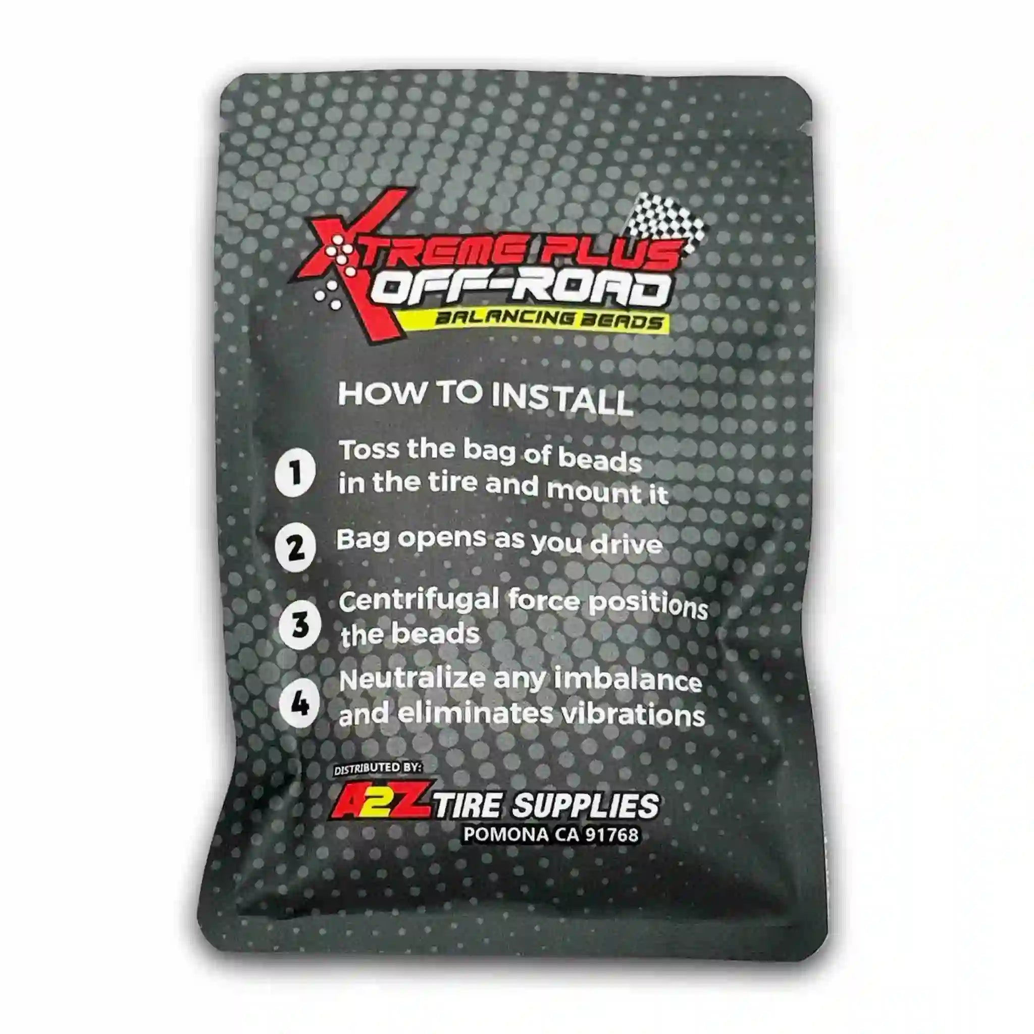 6.5-oz Xtreme Plus Off-Road Beads TPMS-Safe Self-Balancing Bags - A2Z 200