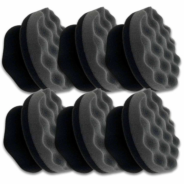 A2Z-21-TS4-M (6-Pack) 4" Heavy Duty Round Foam Tire Applicator Sponge with a Hex-Grip Handle - A2Z Tire Supplies