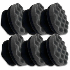 A2Z-21-TS4-M - (6-Pack) 4" Heavy Duty Round Foam Tire Applicator Sponge with a Hex-Grip Handle - A2Z Tire Supplies