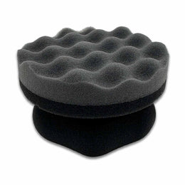 4" Heavy Duty Round Foam Tire Applicator Sponge with a Hex-Grip Handle