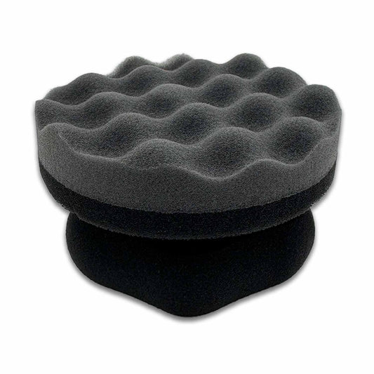 4" Heavy Duty Round Foam Tire Applicator Sponge with a Hex-Grip Handle