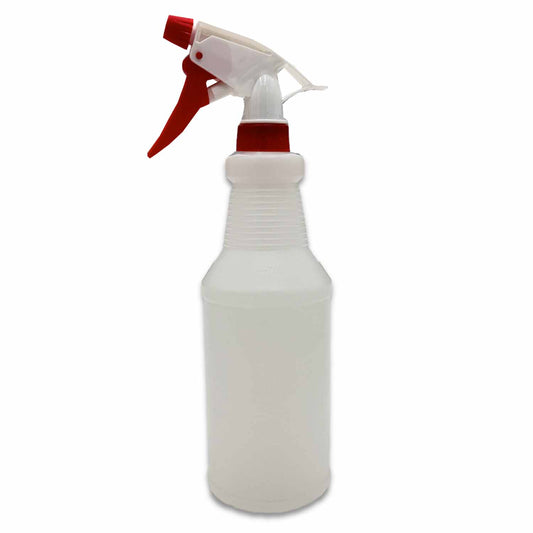 24-oz Multipurpose Plastic Spray Bottle with Straw