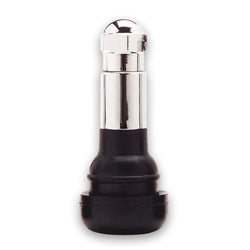 413C Rubber Snap-in Tubeless Tire Valve Stems With Chrome Sleeve, For 0.453