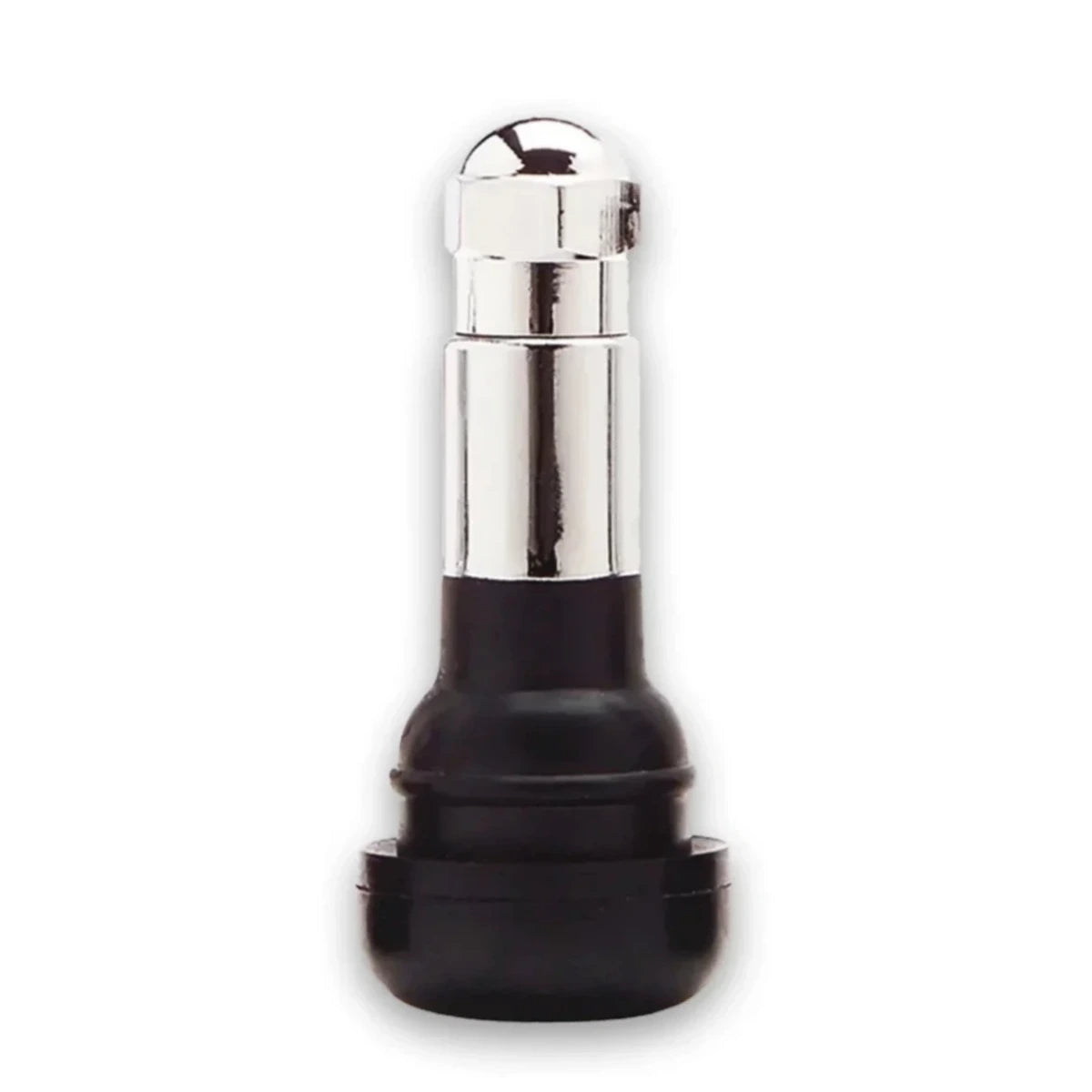 TR413C Chrome Snap-in Valves, 1.25" Tall, Maximum 65 PSI, 0.453 wheel valve hole