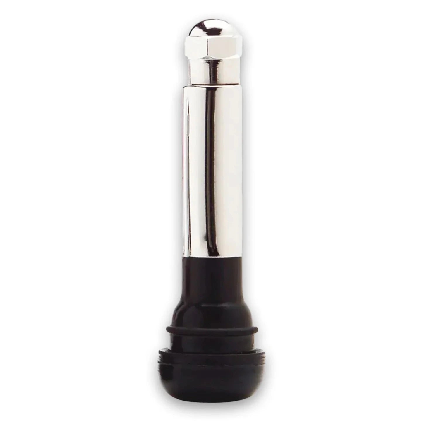 TR418C Chrome Valves, 2.0" Tall, Maximum 65 PSI, 0.453" Wheel Valve Hole