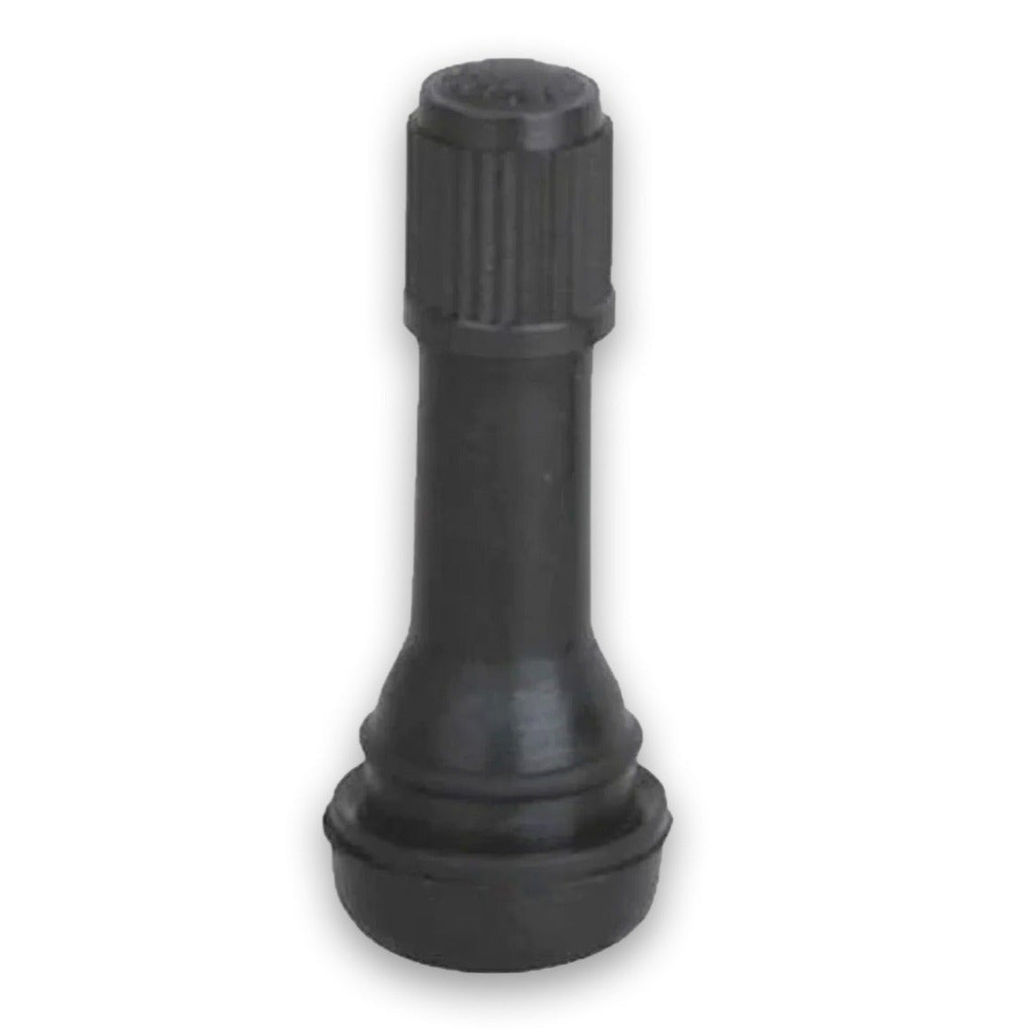 TR438 Rubber Snap-in Valves, 1.25" Tall, 0.35" Wheel Valve Hole for Mercedes-Benz spare donuts, cross reference: A0004002913