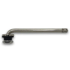 A2Z-509-1 - 509 Clamp-in 4.75" Tubeless Truck Valve for Aluminum 0.625" Wheels | 90° Bend | TR509 - A2Z Tire Supplies