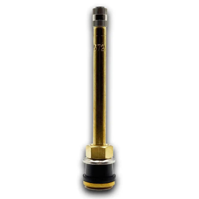 A2Z-572-1 - 572 Brass Clamp-in 3.75" Straight Truck Valve for Tubeless Tires | Fits 0.625" Hole | TR572 - A2Z Tire Supplies