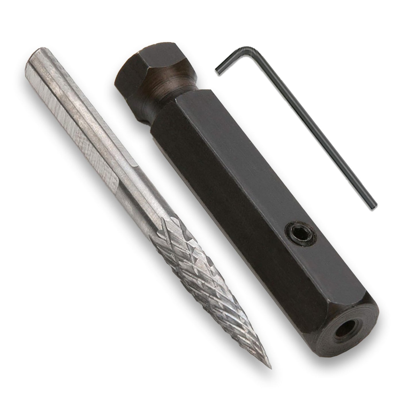 1/8" Premium Carbide Cutter and Quick Change Adapter with L-Key & Screw Included