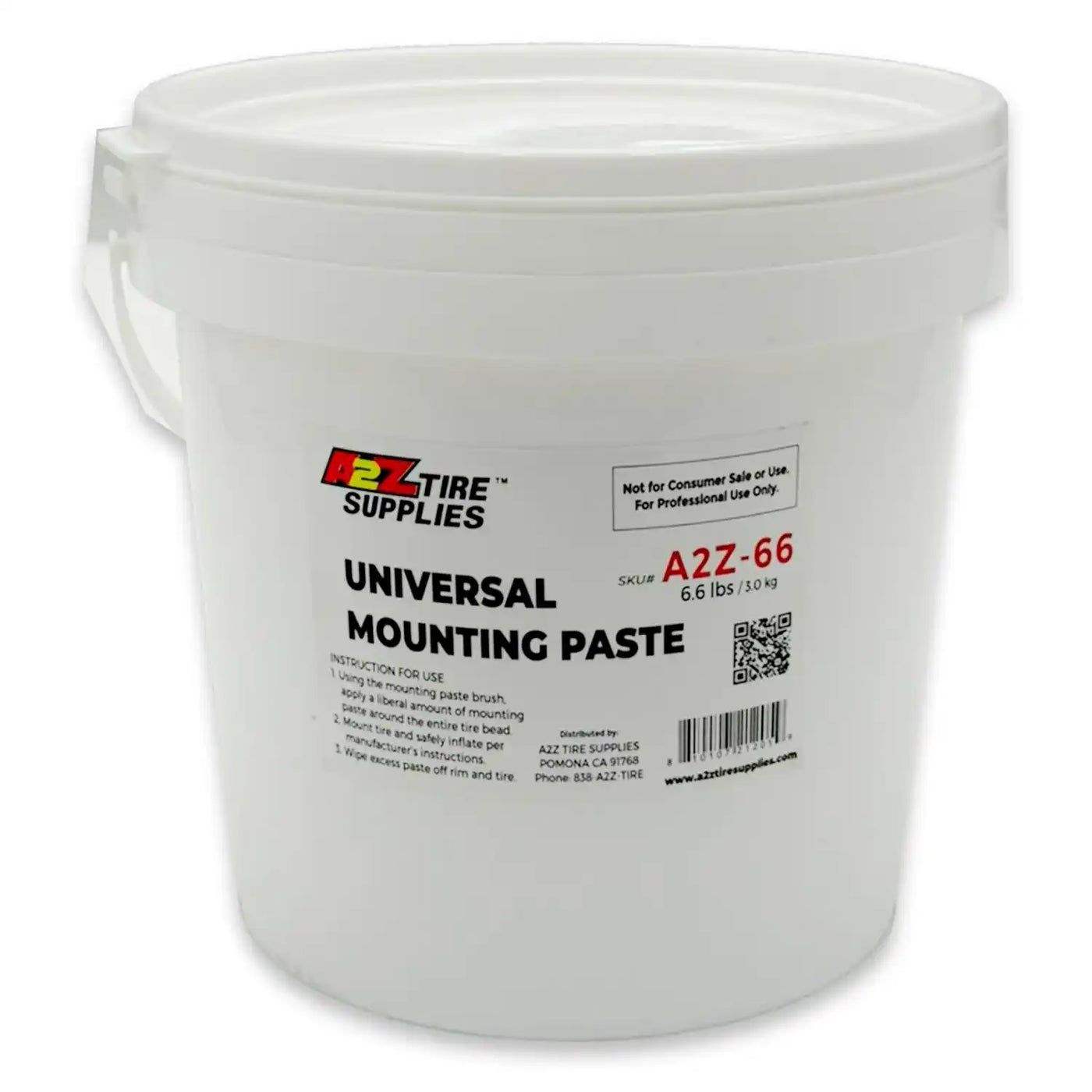 Universal Tire Mounting Paste - 6.6 lb Tub, Reduces Bead Damage During Installation, alternate view