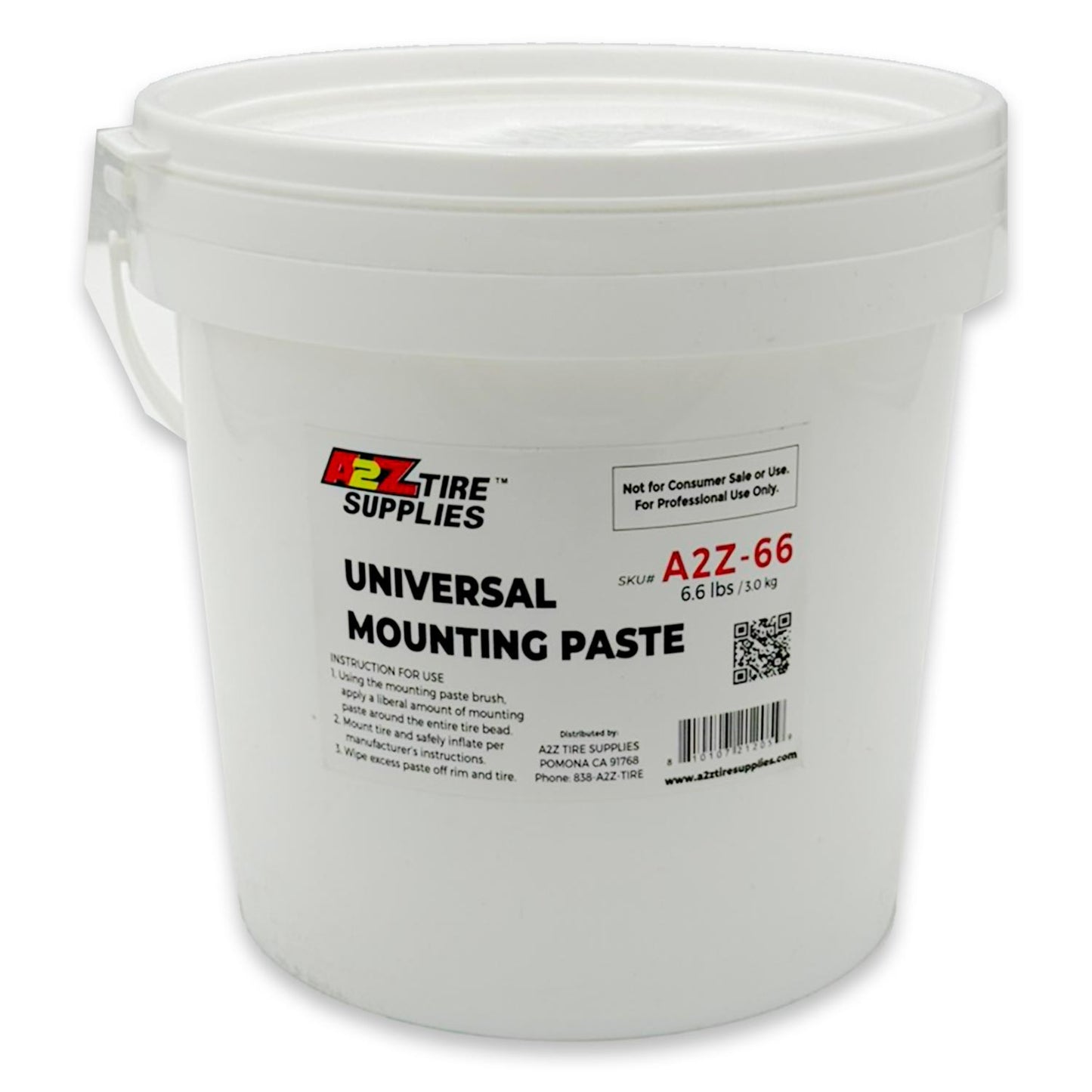 A2Z-66 Universal Tire Mounting Paste - (6.6 lb Tub) - A2Z Tire Supplies