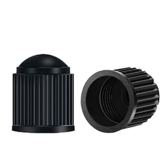 Black Plastic Valve Stem Caps - Universal | Cars, Trucks & Motorcycles