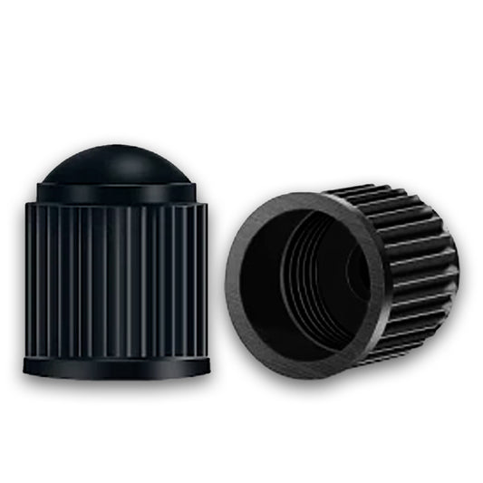 A2Z-701 Universal Black Tire Valve Stem Plastic Caps