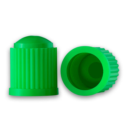 A2Z-704 Universal Green Nitrogen Tire Valve Stem Plastic Caps