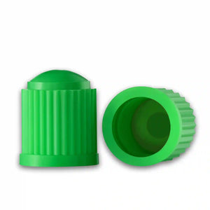 Universal Green Nitrogen Plastic Tire Valve Stem Caps fits Cars, Trucks,  Motorcycles and SUVs