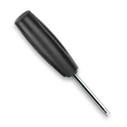 Torqued 0.45 Nm Black Valve Core Driver for 1/4" Standard Valve Cores for Passenger Cars