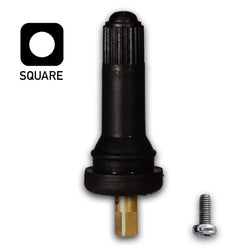 A2Z 8925 Square Key Rubber Snap-in TPMS Valves For DODGE RAM, JEEP – VS-65