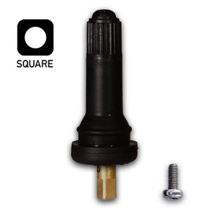 A2Z 8925 Square Key Rubber Snap-in TPMS Valves For DODGE RAM, JEEP – VS-65