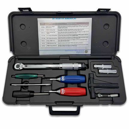 A2Z-8100 - Dill TPMS Toolkit with Torque Wrench & Pre-torqued Valve Screwdrivers and More - A2Z Tire Supplies