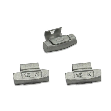 A2Z-FNFE-15G - FN Profile 15g Steel Clip-on Wheel Weights Box of 25 - A2Z Tire Supplies
