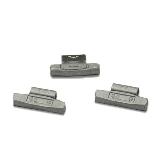 FN Series 30g Steel Hammer-On Wheel Weights (Box of 25) - a2ztiresupplies