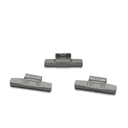 A2Z-FNFE-35G - FN Profile 35g Steel Clip-on Wheel Weights Box of 25 - A2Z Tire Supplies