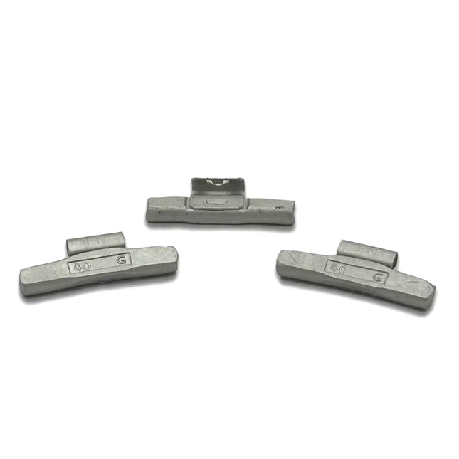 A2Z-FNFE-40G - FN Profile 40g Steel Clip-on Wheel Weights Box of 25 - A2Z Tire Supplies