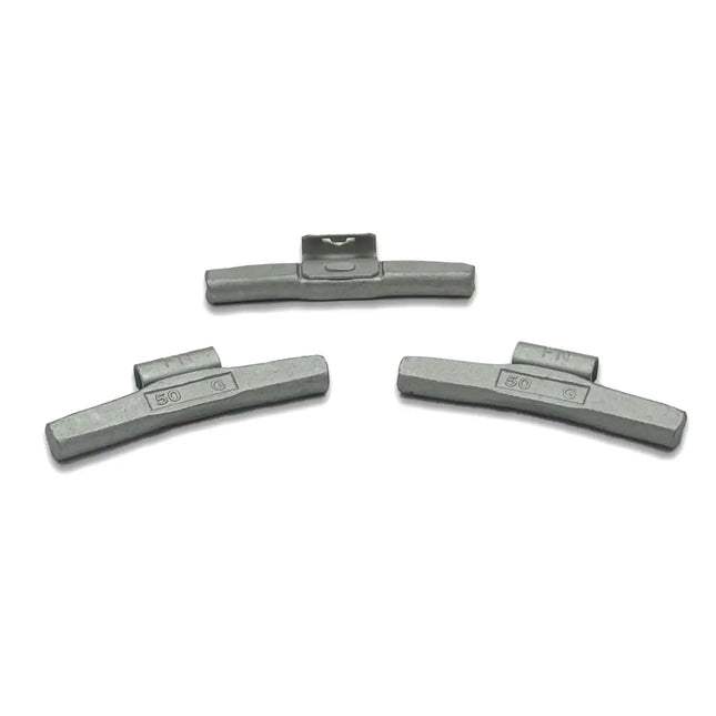 A2Z-FNFE-50G - FN Profile 50g Steel Clip-on Wheel Weights Box of 25 - A2Z Tire Supplies