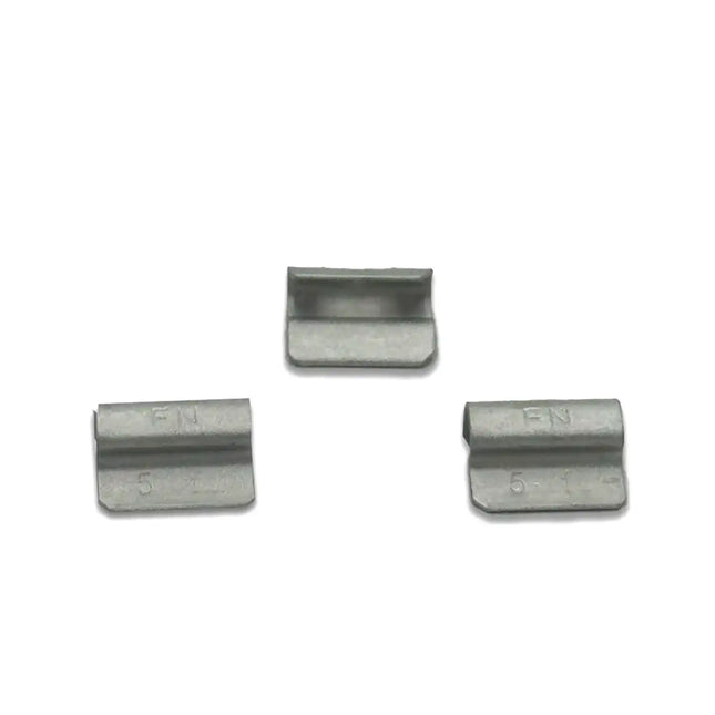 A2Z-FNFE-5G - FN Profile 5g Steel Clip-on Wheel Weights Box of 25 - A2Z Tire Supplies