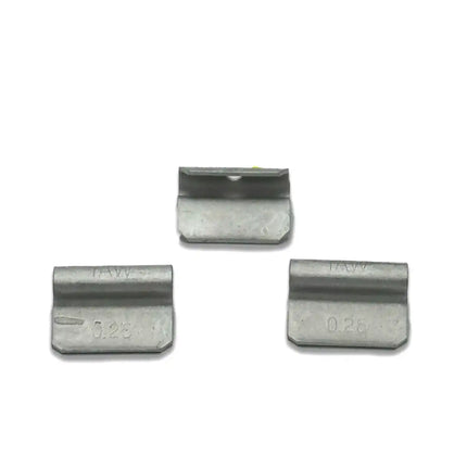 A2Z-IAWFE-0.25 - IAW Profile 0.25 oz Steel Clip-on Wheel Weights Box of 25 - A2Z Tire Supplies