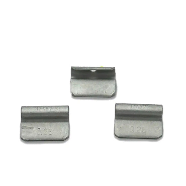 A2Z-IAWFE-0.25 - IAW Profile 0.25 oz Steel Clip-on Wheel Weights Box of 25 - A2Z Tire Supplies
