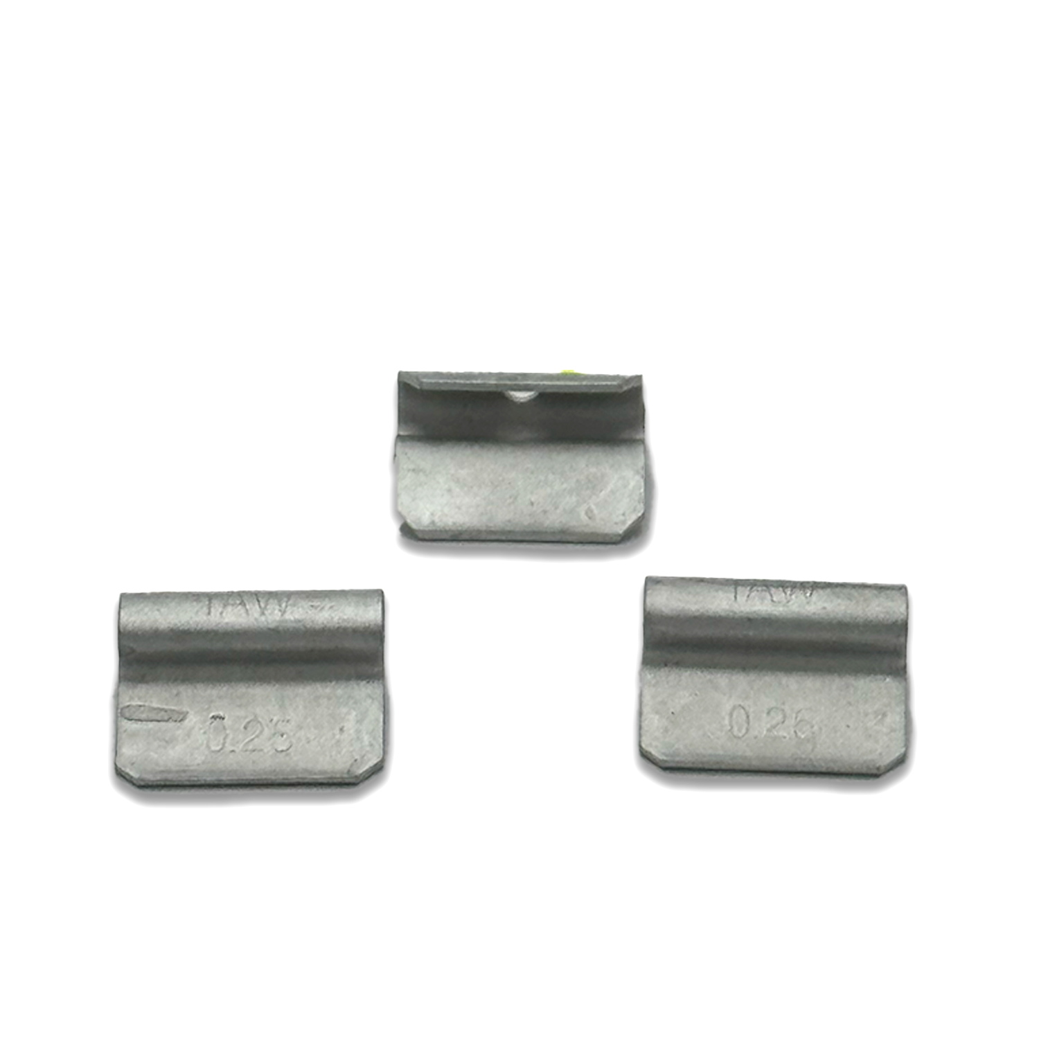 IAW Series 0.25-oz Steel Hammer-On Wheel Weights (Box of 25) - a2ztiresupplies